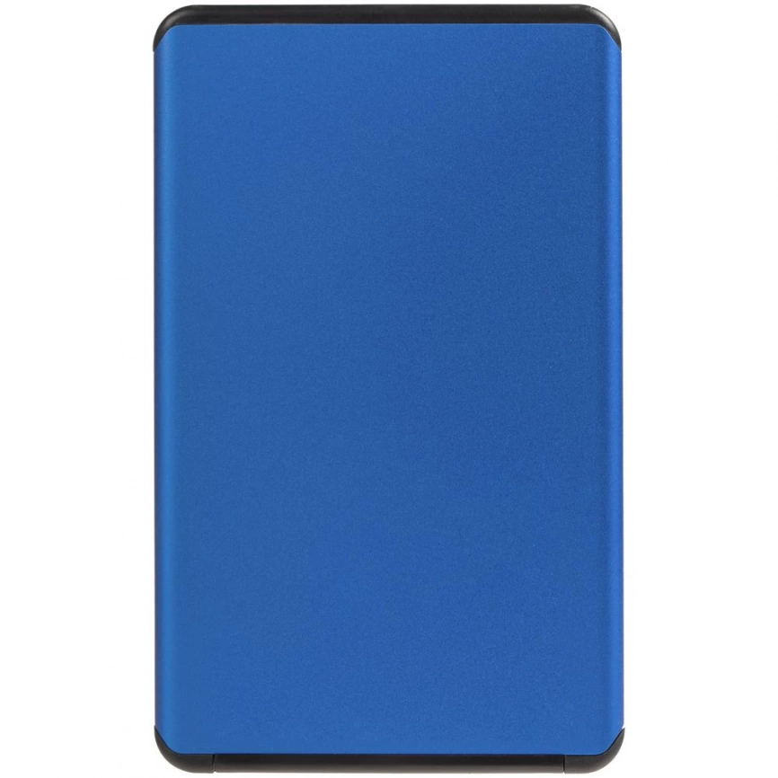 Металлический аккумулятор Double Reel 5000 мАч, синий фото 2