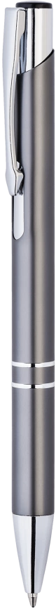 Ручка металлическая KOSKO, графитовая с серебристым фото 5