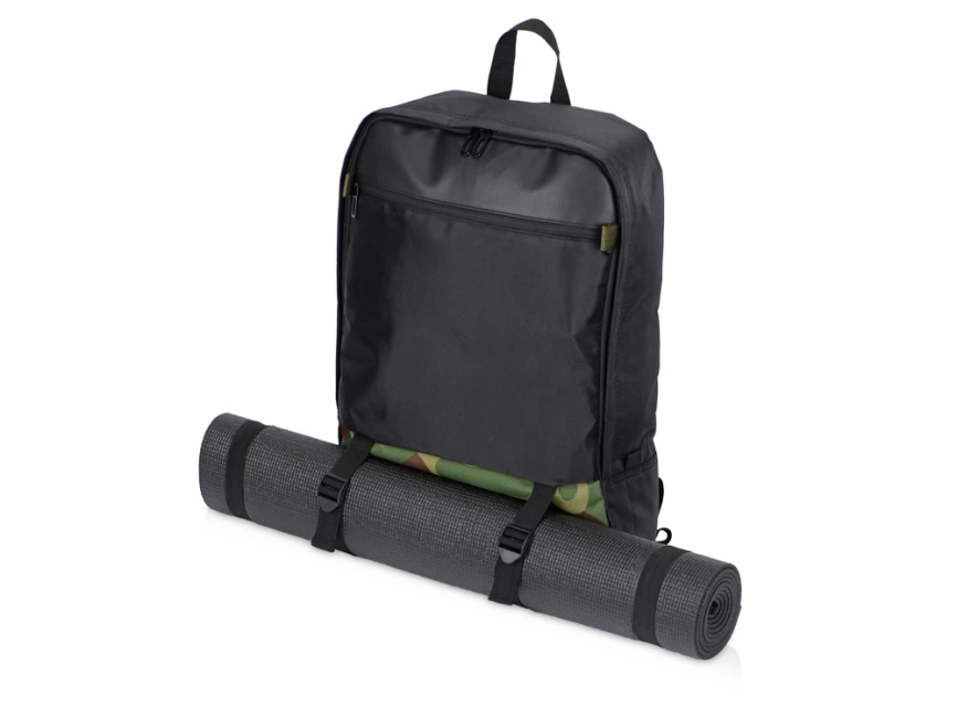 Рюкзак Combat с отделением для ноутбука  17, черный фото 9