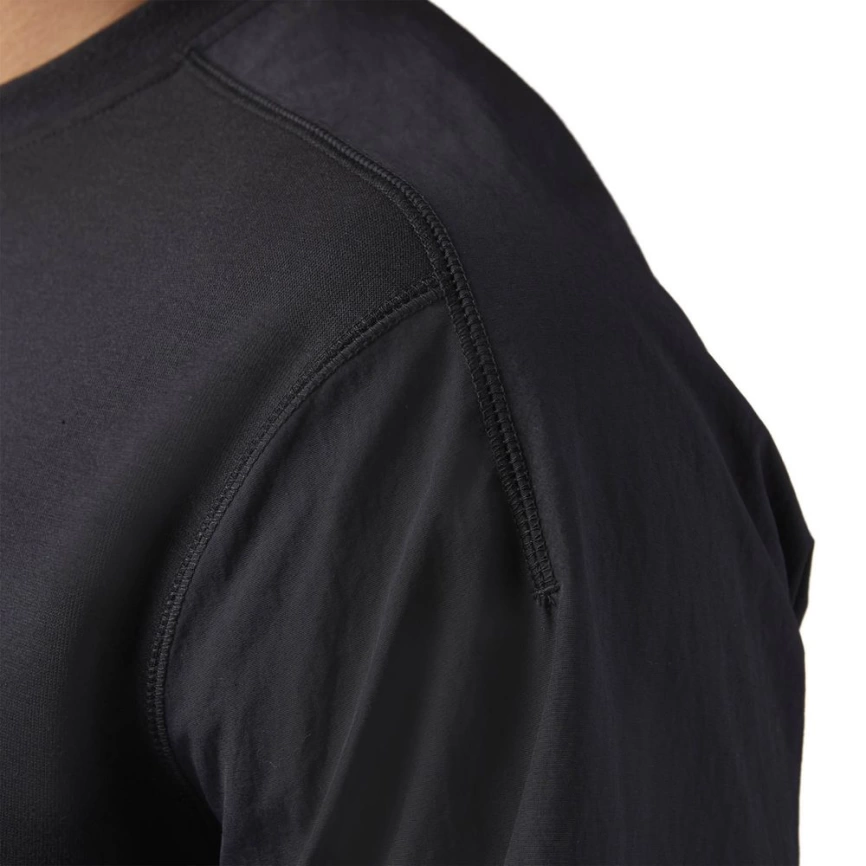 Толстовка мужская Training Supply Crew Neck, черная, размер 2XL фото 4