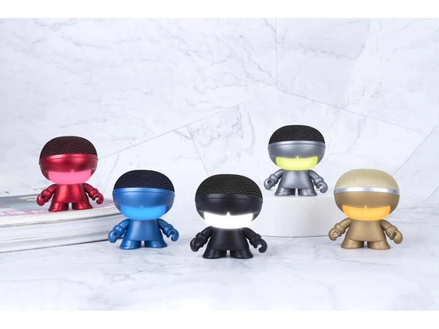 Портативная колонка Bluetooth XOOPAR mini Xboy Metallic, черный фото 9