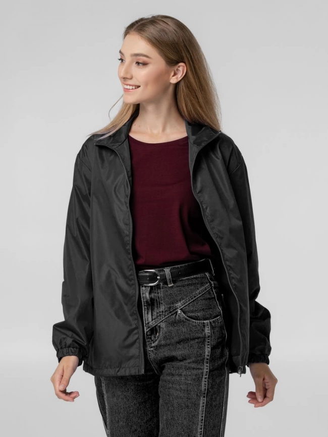 Ветровка Kivach Basic, темно-серая (графит), размер 3XL фото 8