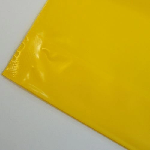 Пакет ПВД 20*30+3 см., 80 мкм, жёлтый фото 4