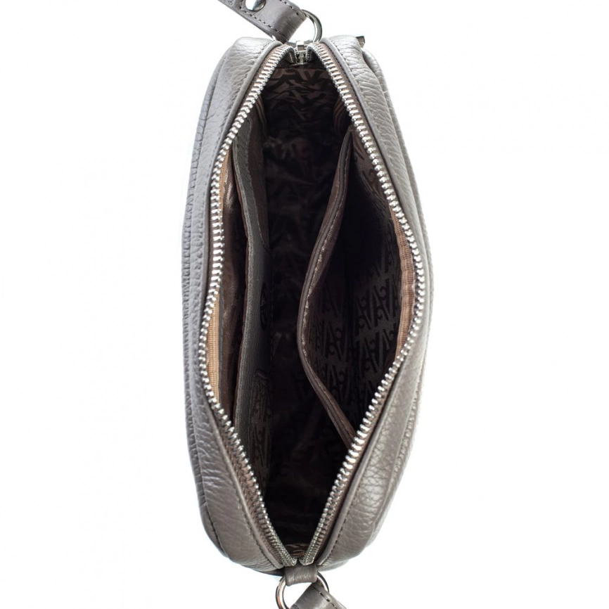 Сумка через плечо Сomodo, серая фото 3