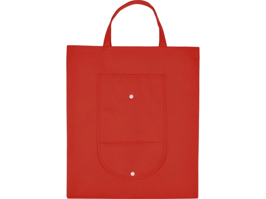 Складная сумка Maple из нетканого материала, красный фото 8