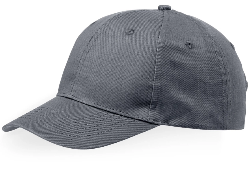 Бейсболка Watson, 6 панелей, серый фото 1