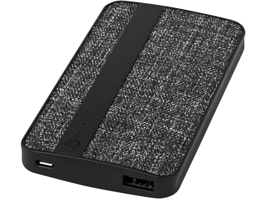 Зарядное устройство из ткани, 4000 mAh, черный фото 1