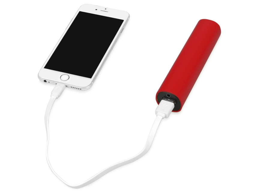 Портативное зарядное устройство Мьюзик, 5200 mAh, красный фото 3