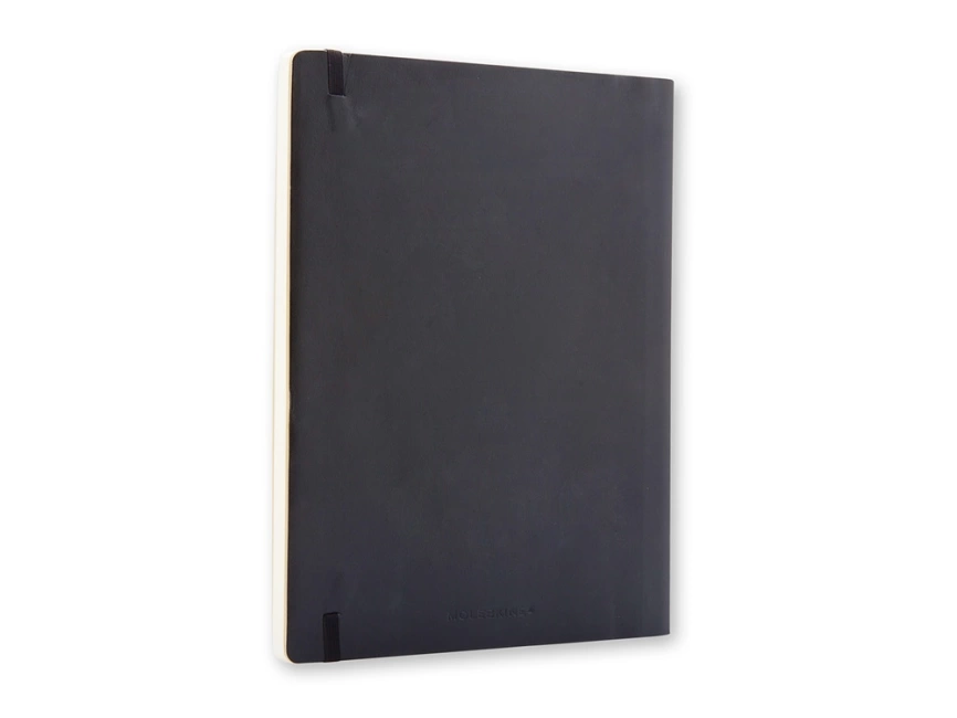 Записная книжка Moleskine Classic Soft (нелинованный), Хlarge (19х25 см), черный фото 6