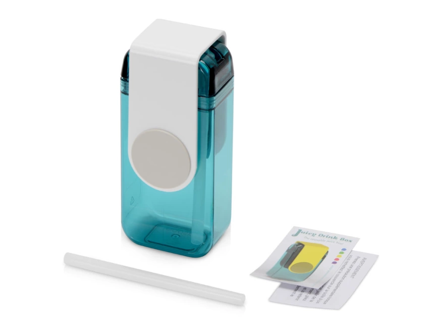 Бутылка для воды JUICY DRINK BOX, белый фото 3
