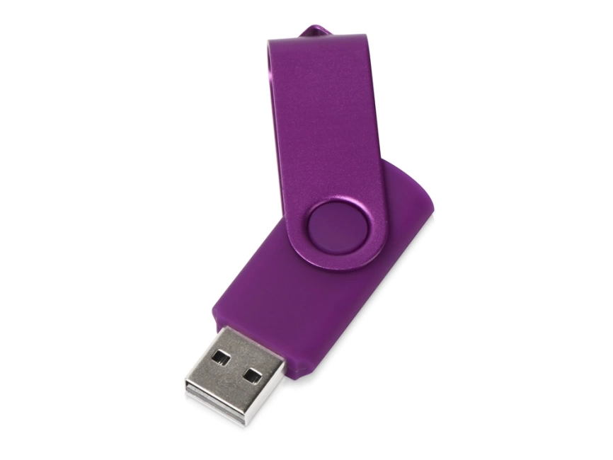 Флеш-карта USB 2.0 8 Gb Квебек Solid, фиолетовый фото 2
