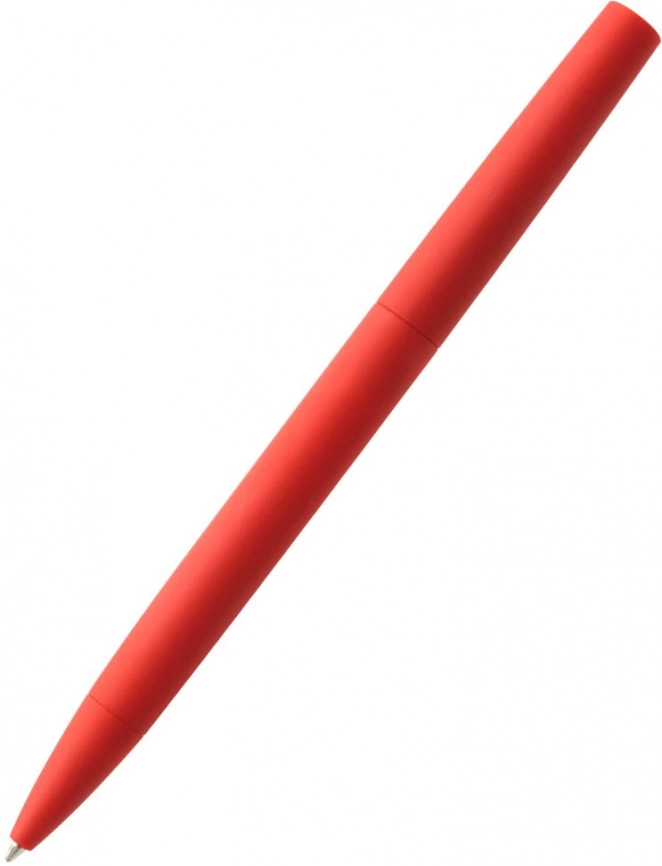 Ручка шариковая Mira Soft, красная фото 3